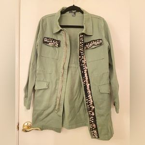 Army Green Military Jacket
